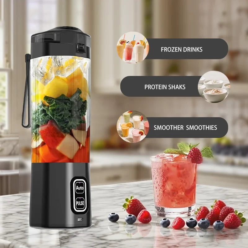 Portable Electric Juice Blender